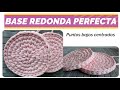 Base redonda perfecta en punto bajo centrado a crochet | Tutorial facil paso a paso | Ideas by Lita