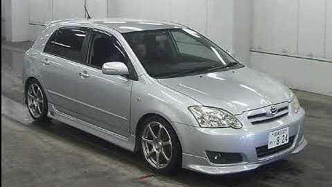 2004 TOYOTA COROLLA RUNX S ZZE122