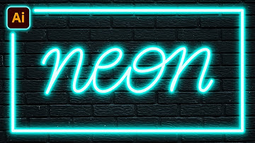 Neon Effect Tutorial in Illustrator