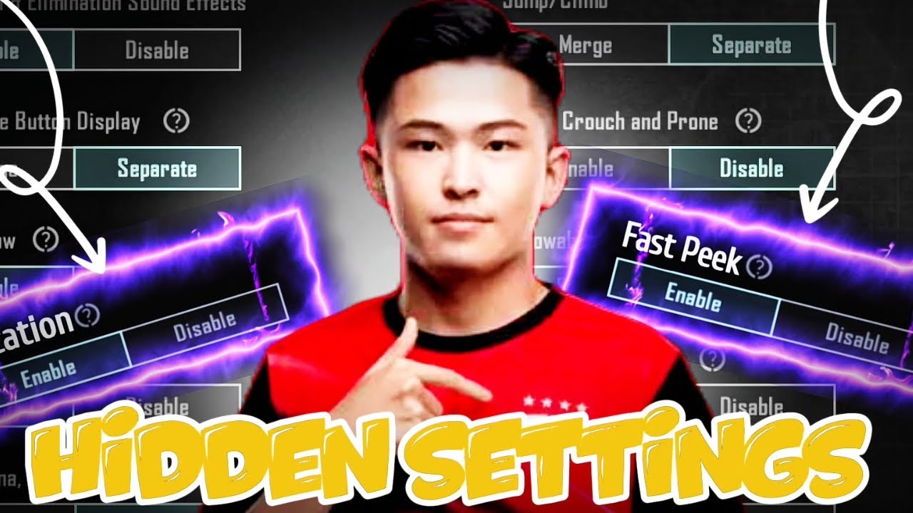 Wmax hidden BGMI || SETTINGS c OK CONTROL || SETTING SETUP 🤑🤑