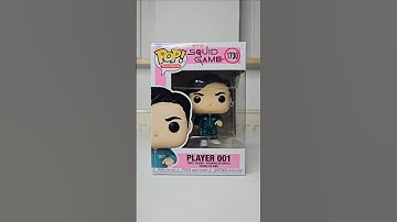 Funko Pop Unboxing Player 001 (Front Man) 🤫 #funko #funkopop #unboxing #squidgame #netflix #shorts
