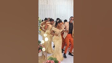 🆕 Latest Wedding Bridesmaids Dance challenge #nigerianwedding #weddingdress