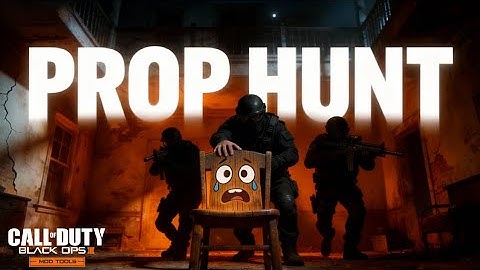 CALL OF DUTY PROP HUNT EPIC MOMENTS 🪑💢