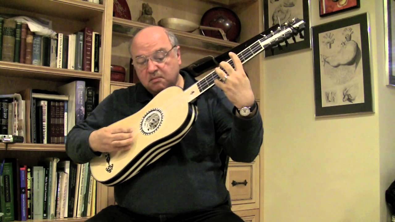 Payssanos by Santiago de Murcia for Baroque Guitar
