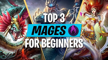 SMITE: TOP 3 MAGES FOR BEGINNERS, Best Gods for NEW players!