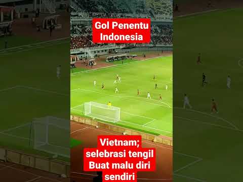 Kualifikasi Piala Asia U-20: Indonesia Ungguli Vietnam, Detik-Detik Gol Penentu Kemenangan #vietnam