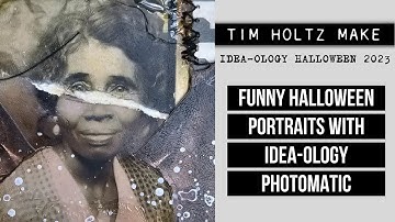 funny grungy Halloween portraits with idea-ology photomatic [TIM HOLTZ IDEA-OLOGY HALLOWEEN 2023]