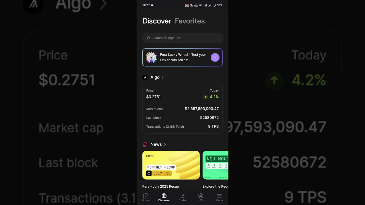 Pera Algo wallet Sign Up || spin the wheel || Earn upto 10 USDC By Spinning