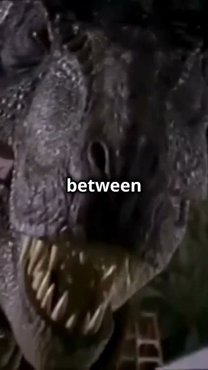 The Jurassic Park T-Rex Malfunction That Shocked Everyone on Set! 😳🦖 #shorts