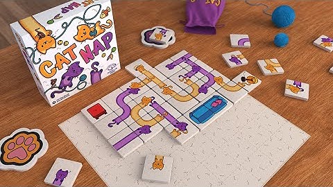 A Kickstarter Project We Love: A Tile Laying Game About Out Snuggling Your Rival