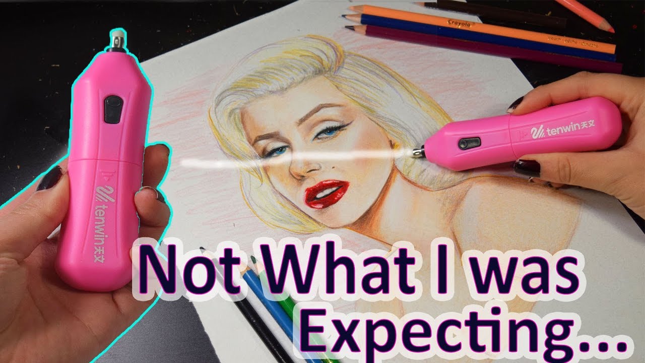 ARE YOU FOR REAL RIGHT NOW?..Testing out an ELECTRIC Eraser YouTube