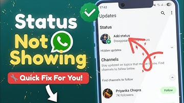 How to Fix WhatsApp Status Not Showing 2025