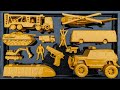 Membersihkan Mainan Mobil Balap, Truk Molen, Pesawat, Kereta Cepat, Slender, Bus Tingkat, Excavator