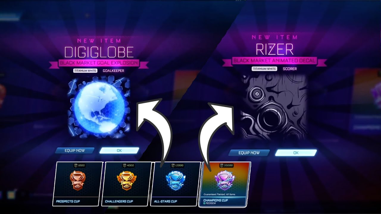 ALL NEW SEASON 9 TOURNAMENT REWARDS On Rocket League! 