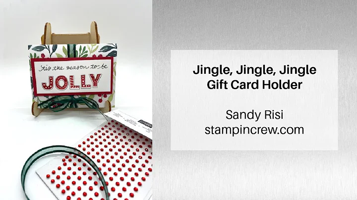 Jingle, Jingle, Jingle Gift Card Holder