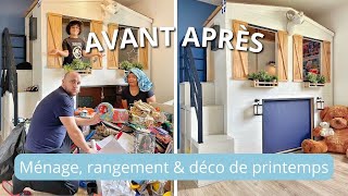 DETOX DE PRINTEMPS | Ménage, tri, organisation, déco et DIY de la chambre d'enfant... Motivation !
