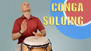 Conga Soloing Over Clave