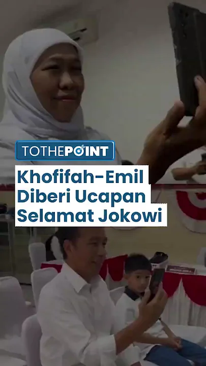 Momen Khofifah-Emil Ditelepon oleh Jokowi, Diberi Selamat Unggul di Pilgub Jatim: Selamat Berbahagia
