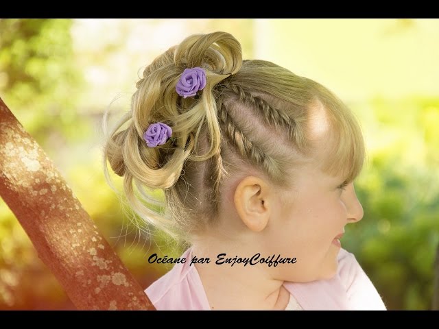 Coiffure mariage petite fille