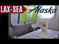 ALASKA AIRLINES | TRIPREPORT | LOS ANGELES - SEATTLE | AS 467 | BOEING 737-800 HD [ECONOMY]