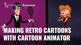 Cartoon Animator makes 2D character animation simple - Revive the retro look of television cartoons screenshot 4