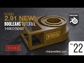 Wow! New Blender 2.91 Booleans explained