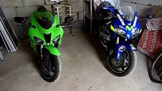 видео: CBR 600 RR vs Kawasaki ZX6R. Сравнительный обзор. картинка: CBR 600 RR vs Kawasaki ZX6R. Сравнительный обзор.