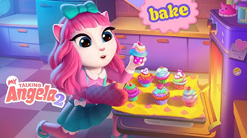 My Talking Angela 2 - PLAY SLICE AND SIP Gameplay 2021