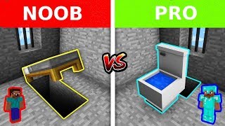 Minecraft - NOOB vs PRO: PRISON SECRET ESCAPE in Minecraft ! AVM SHORTS Animation !