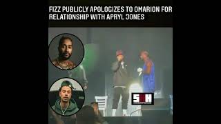 lil fizz apologizes to omarion for Dating his baby moms￼￼