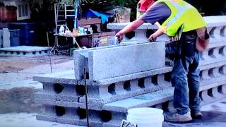 Earth Friendly Building Materials and EF Block- Installation Video