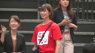 女子バレーボール世界選手権に行ってみた！／あ、サオリンだ！その２／2018.10.4　ドイツ×日本　１次ラウンド横浜大会　横浜アリーナ