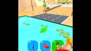 Shape-shifting Funny Race All Levels Gameplay Walkthrough Master Level #1916 BeamNG.drive #Shorts