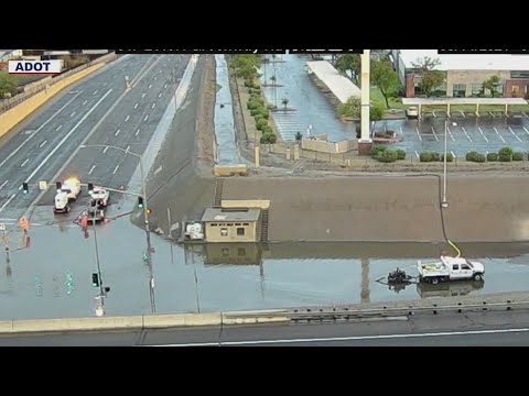 Heavy monsoon rain causes flooding across the Valley