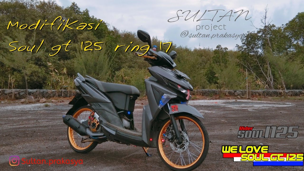 Modifikasi Mio Soul Gt 125 Velg 17