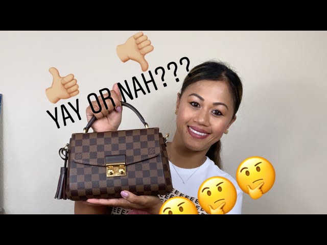 REAL VS FAKE Louis Vuitton Croisette Bag (MAY NAPEKE NANAMAN😢) 