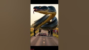 Brave Hero Save 🐍 | Giant Python Rescue & Prehistoric Facts | AI Gaming Adventure #shortsfeed