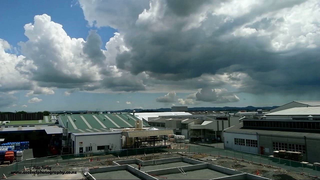 Timelapse - stormy day.