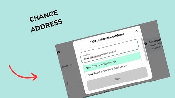 How to change Address on afterpay