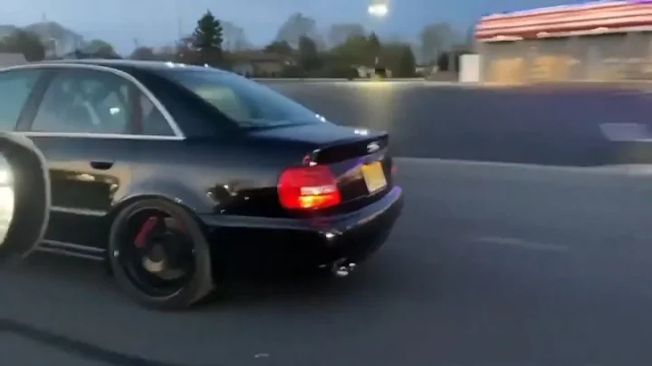 Street Sleeper Audi S4 B5 Turbo Vs Hellcat SRT 750hp+ CC