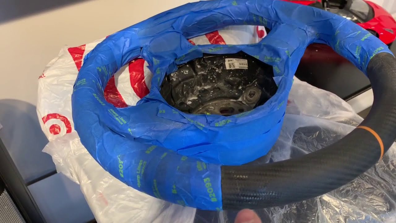 Lamborghini Cracked Carbon Fiber Steering Wheel Repair - YouTube