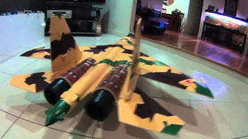 Su-35 thrust vectoring demo