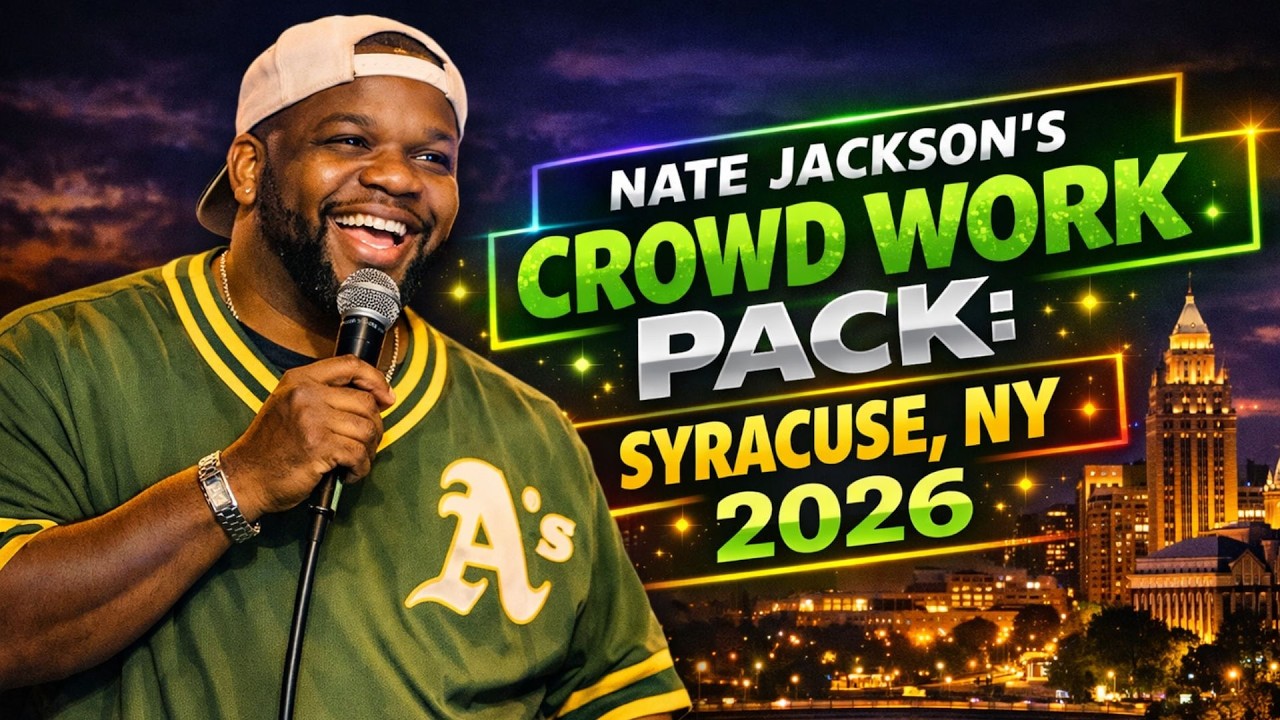Nate Jackson Crowd Work Pack: Syracuse, NY 2026  | The best compilation of Nate Jackson's works