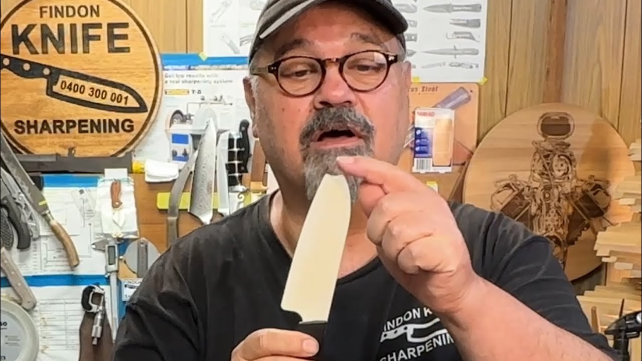 Smashed Ceramic Knife Repair. Can I Save It? #tormek #ceramic #kniferepair #kyocera