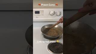 Prawn curry recipe highlights