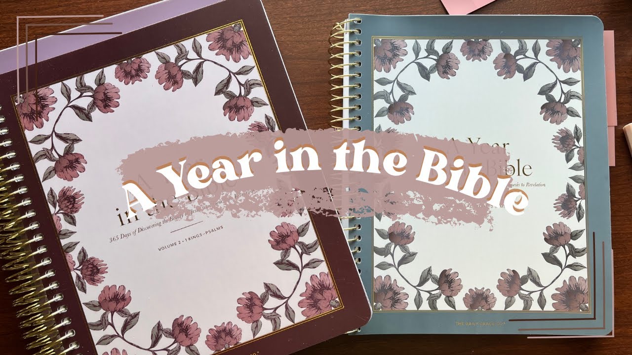 A Year in the Bible Study Guide from Daily Grace Co. + My Plans for ...