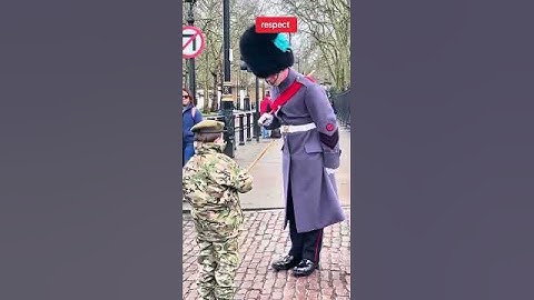 Don’t mess with the king’s guards #history #britishsoldier #tourist