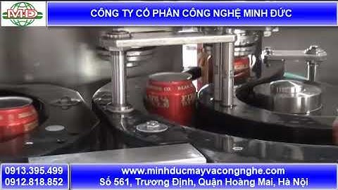 Dây chuyền sản xuất nước ngọt có gas tự động Minh Đức