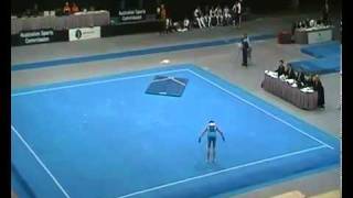 Declan Stacey - 2011 Nationals Floor