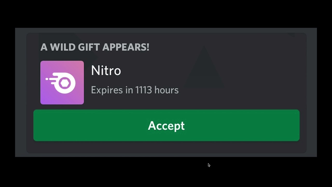 Free Nitro (look in the description for the link)